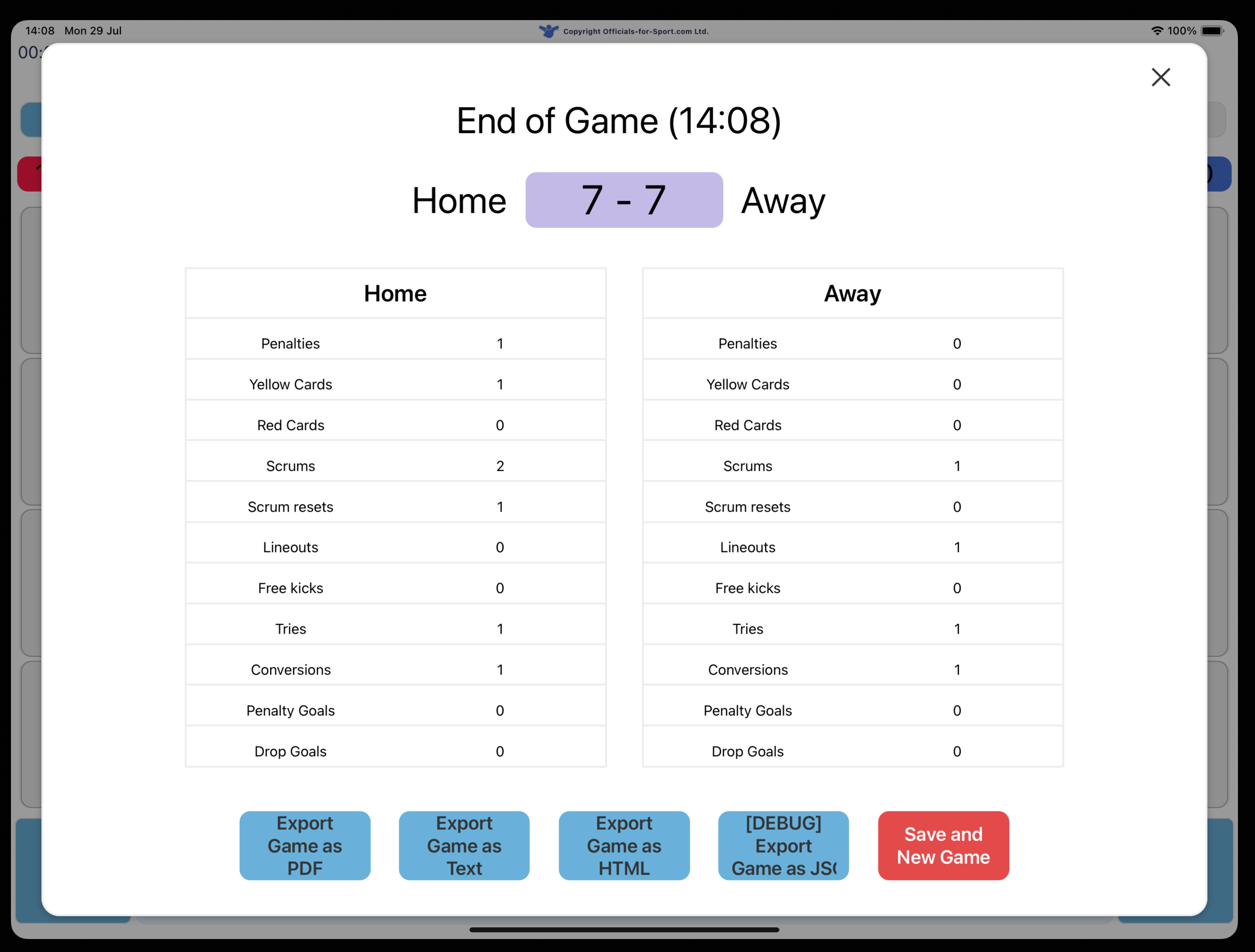 Pitch Side App Timeline