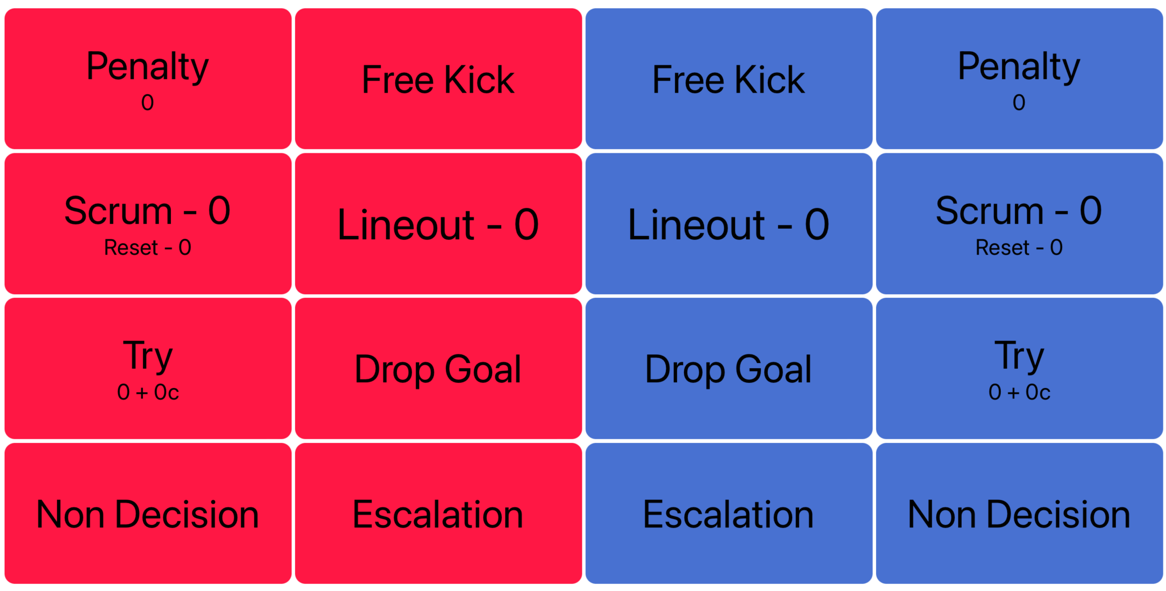 Pitch Side App Setting Up Game